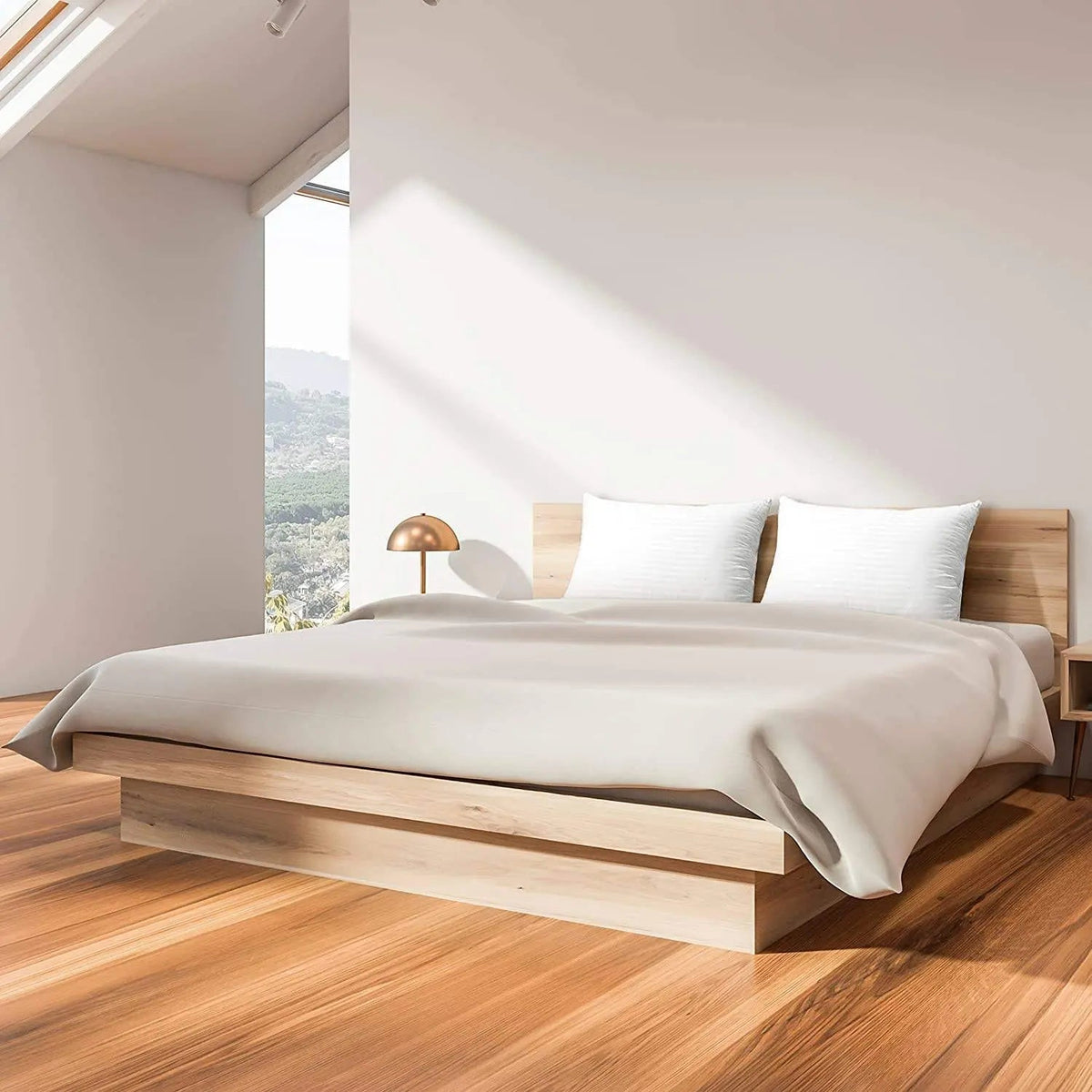 Hovedpude med justerbare lag og kølende stof