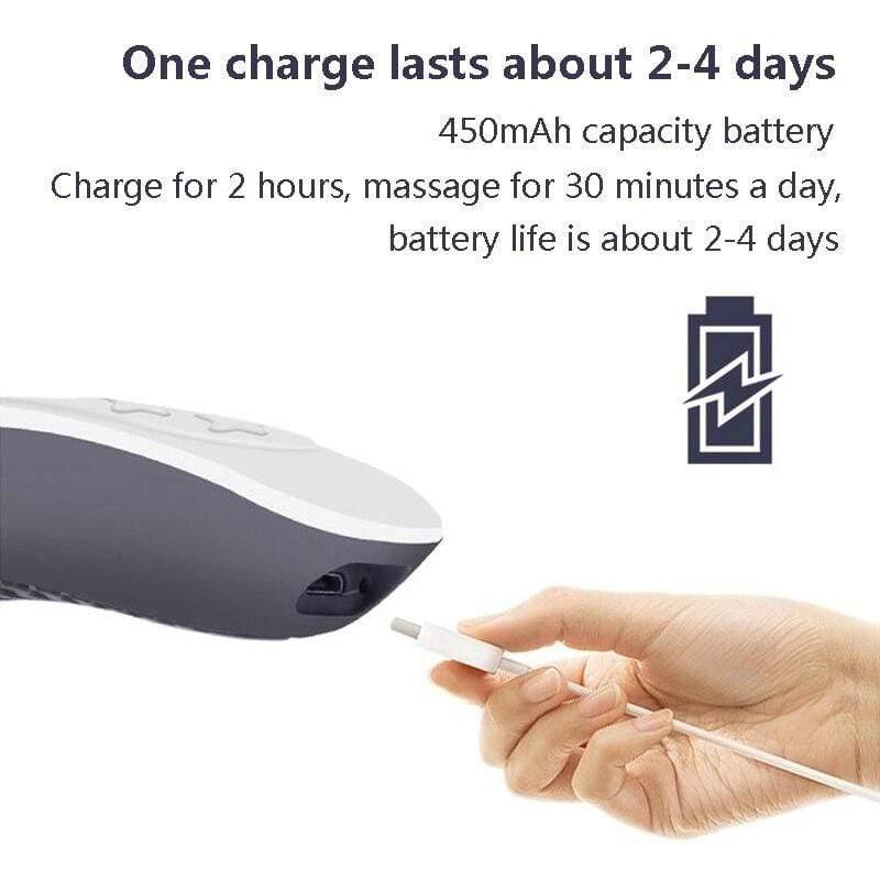Nakkemassager med pulsfunktion og flere tilstande