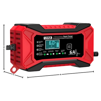 Smart 12 V batterioplader til bil og motorcykel