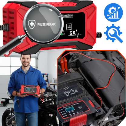 Smart 12 V batterioplader til bil og motorcykel