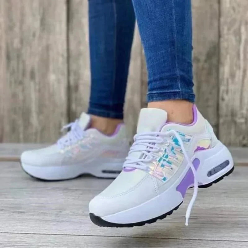 Stødabsorberende sneakers til kvinder