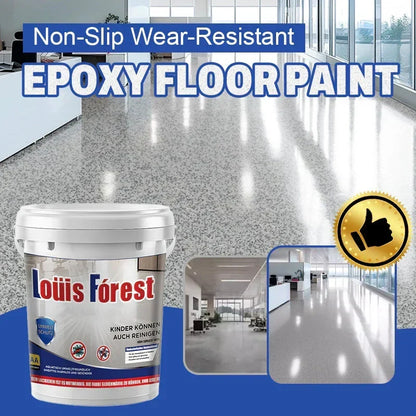 Vandfast skridsikker epoxygulvmaling med blank finish