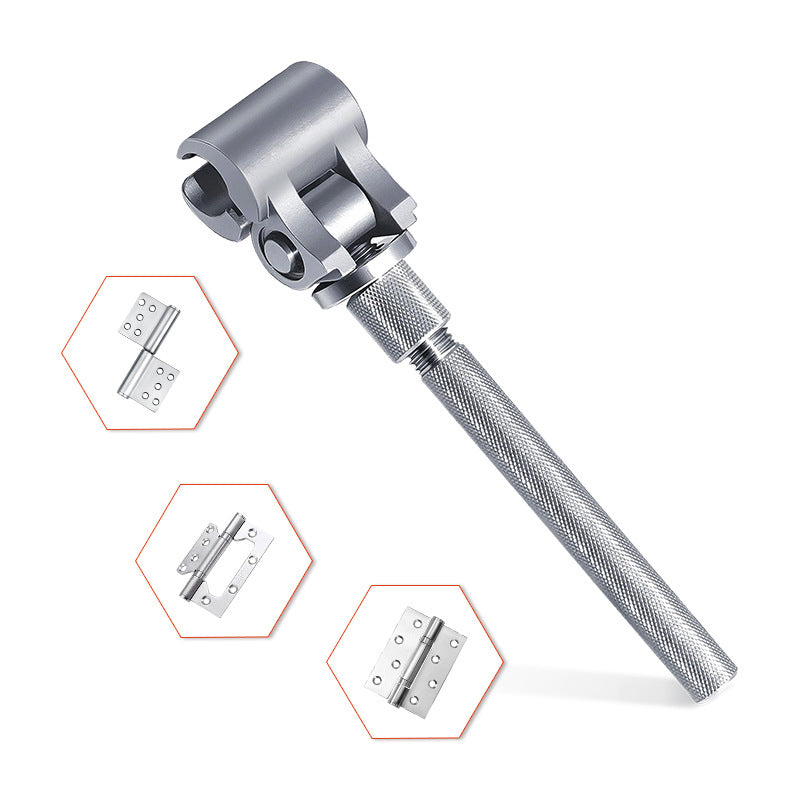 Justerbart værktøj til dørhængsler