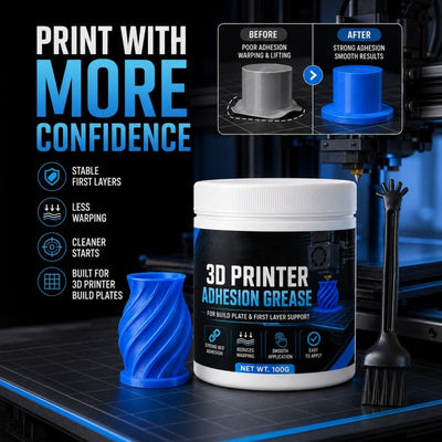 Printpladelim til 3D-printer med påføringspensel – billede 4