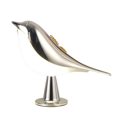 Genopladelig fugleformet LED-bordlampe