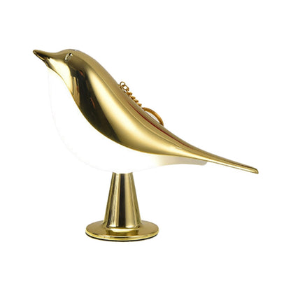 Genopladelig fugleformet LED-bordlampe