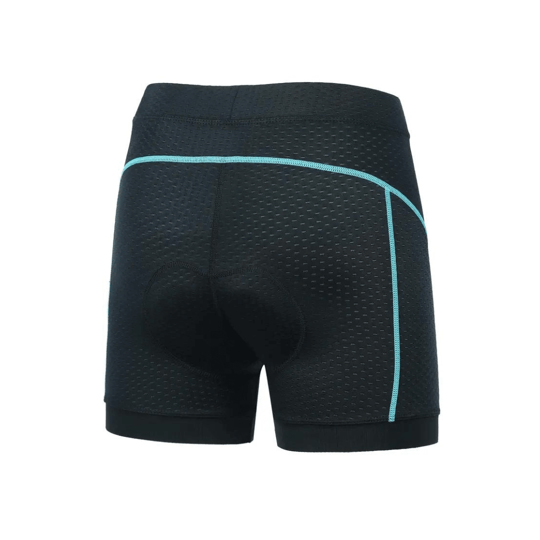 Cykelshorts til kvinder med åndbart stof og 4D-gelpude