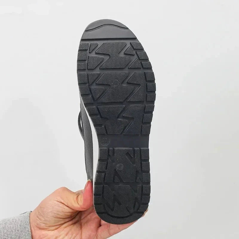 Romerske sandaler med kilehæl – billede 17
