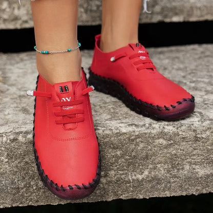 Bløde damesneakers i vegansk læder – billede 11