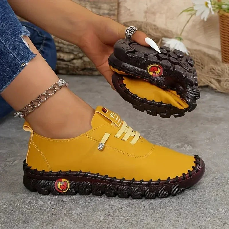 Bløde damesneakers i vegansk læder – billede 16